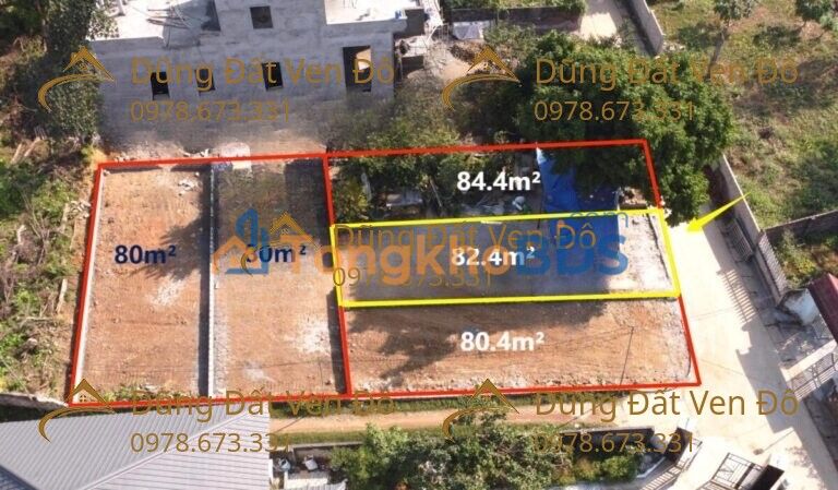 Đất nền Tân Hội Chương Mỹ 82m² 2 tỷ - Sổ đỏ chính chủ