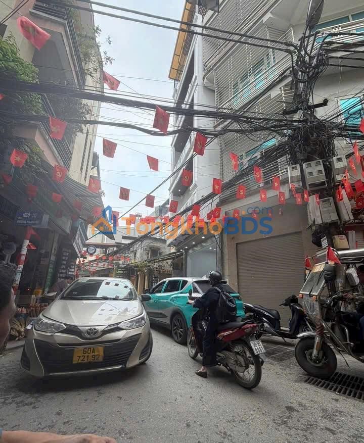 Nhà Mặt Phố Đền Lừ 46m² 7 Tầng Kinh Doanh - Vỉa Hè Rộng - 17 Tỷ