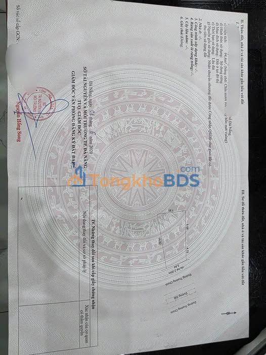 Đất Nền Mặt Tiền 44 Trường Chinh, Quế Sơn - 94.4m² Nở Hậu, Sẵn Sổ Hồng