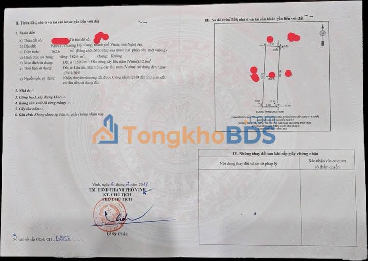 Nhà Mặt Tiền Phan Chu Trinh, TP Vinh 192m² - Kinh Doanh Đắc Lộc