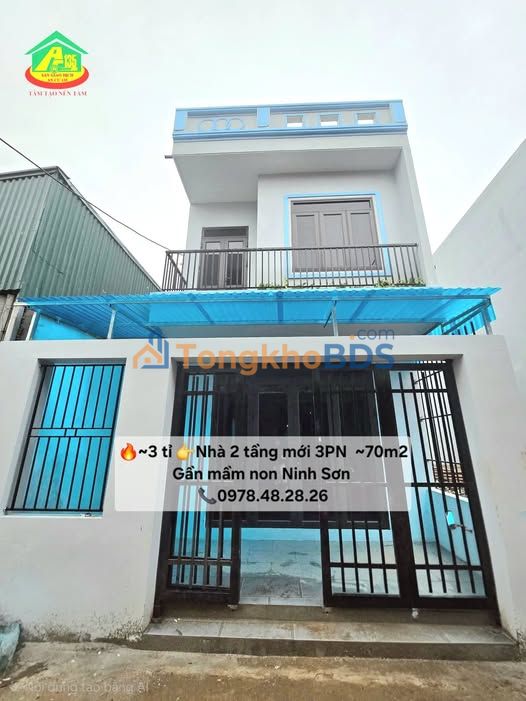 Nhà 70m² Ninh Sơn, Hoa Lư - 3 Tỷ, Gần Trường Mầm Non