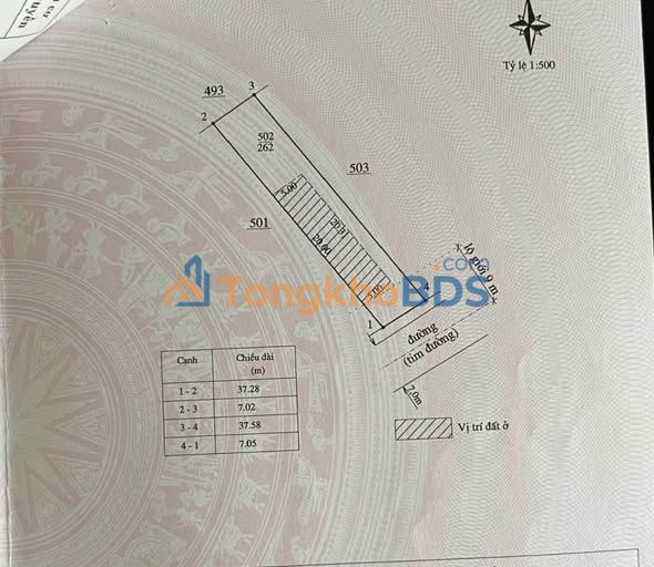 Bán Đất Đức Trọng 262m² Sổ Đỏ - Gần Chợ Liên Nghĩa