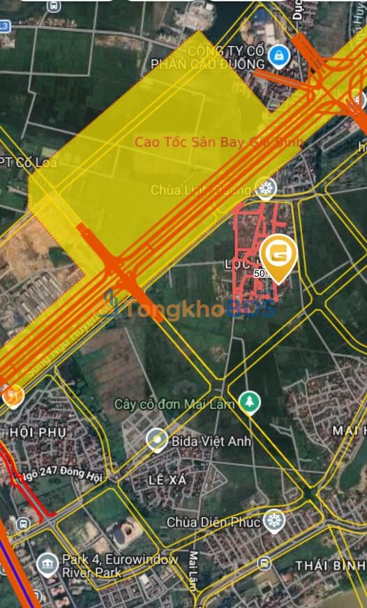 Bán đất Lộc Hà, Long Biên 49m² - Sổ đỏ chính chủ, ô tô vào nhà