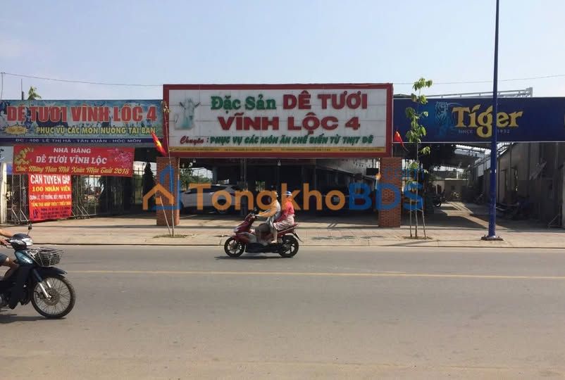 Nhà Mặt Tiền Lê Thị Hà, Hóc Môn 1723m² - Giá Sốc 115 Tỷ, Hợp Đồng Thuê 75 Triệu/Tháng