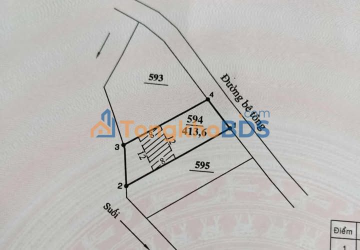 Đất Nền 456m² Sổ Riêng Tân Lâm, Di Linh - Giá 7.7 Tỷ