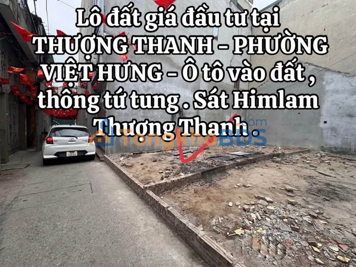 Bán Đất Thượng Thanh Long Biên 50m² - Sổ Đỏ Sẵn Sàng - Giá Đầu Tư 9.95 Tỷ