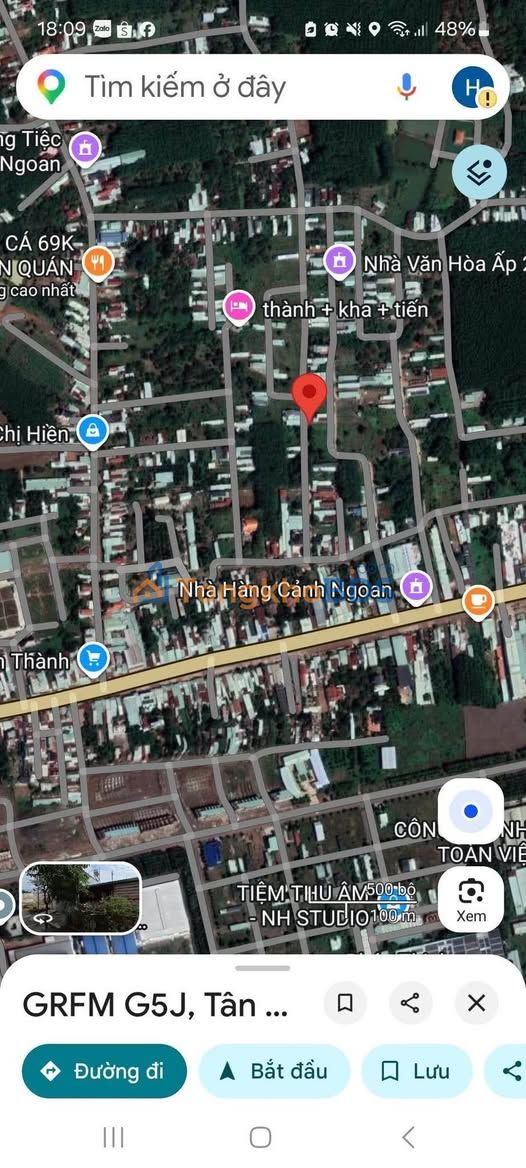 Đất Nền 120m² Sổ Hồng Riêng - Tân Thành, Tân Phú - Giá 399 Triệu