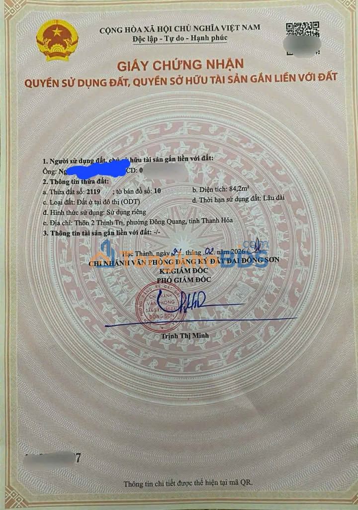 Bán Gấp Đất Đông Quang 84m² - Ngõ Ô Tô Rộng, Giá 750 Triệu