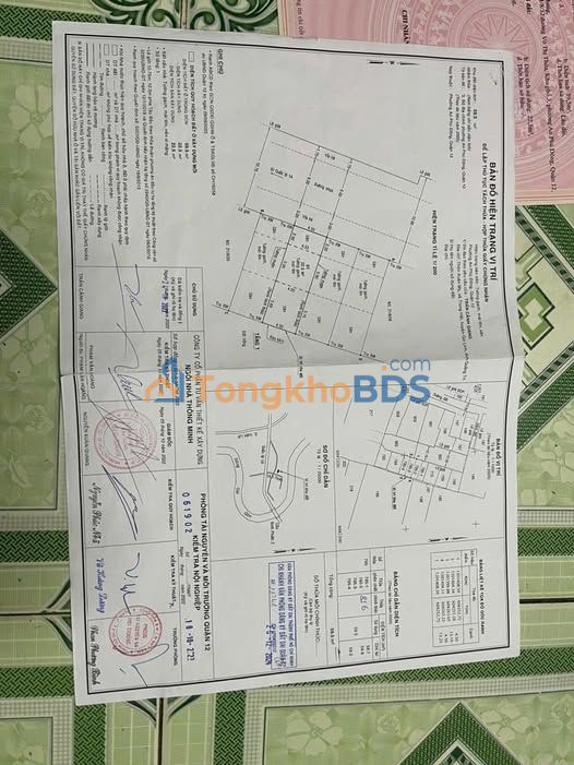 Đất Nền Quận 12 - 59.5m² Đường Võ Thị Thừa, Sổ Hồng Riêng, Giá 4.2 Tỷ