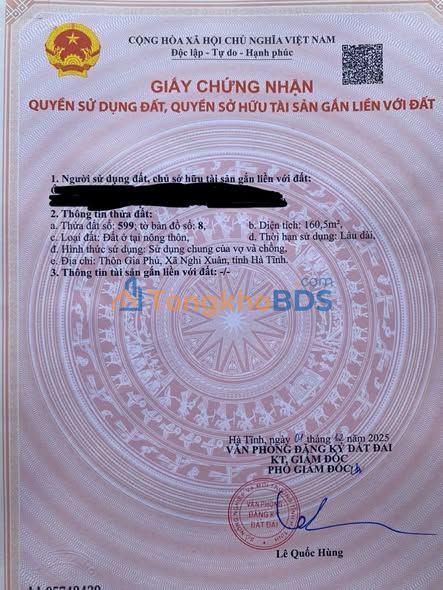 Bán Đất Nền Xuân Viên, Hà Tĩnh - 160m², Đường Rộng, Dân Cư Đông Đúc