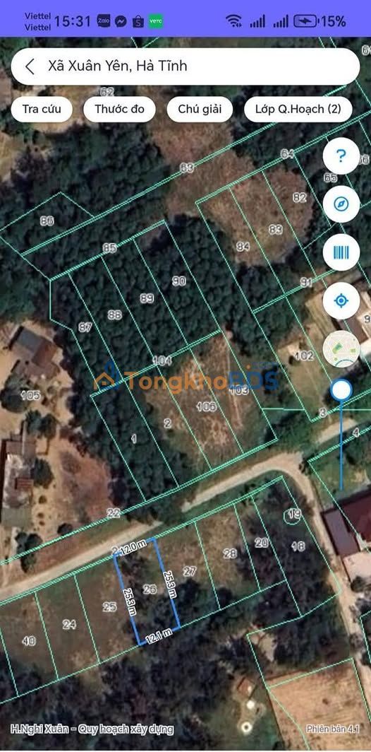 Đất nền Xuân Yên, Hà Tĩnh - 300m² Full thổ cư, giá chỉ 1.6 tỷ