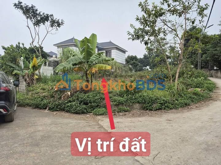 Đất Lô Góc 2 Mặt Tiền - Thị Trấn Hoa Sơn, Lập Thạch 413m² - Giá 2 Tỷ