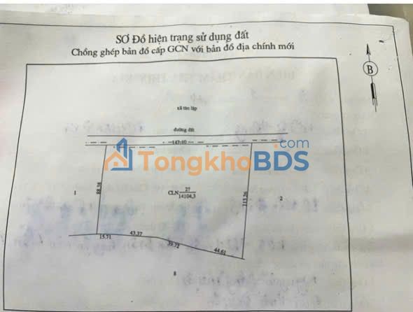 Đất vườn Thạnh Tây Tân Biên 1,14ha 1,25 tỷ - Sinh thái xanh