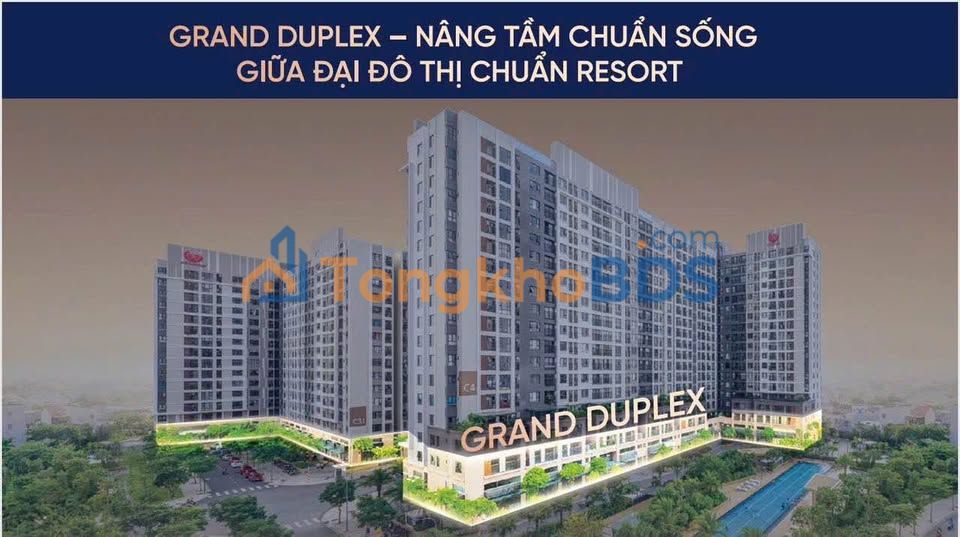 GRAND DUPLEX - Shophouse 2 Tầng Mặt Tiền Kinh Doanh Thuận An, Bình Dương