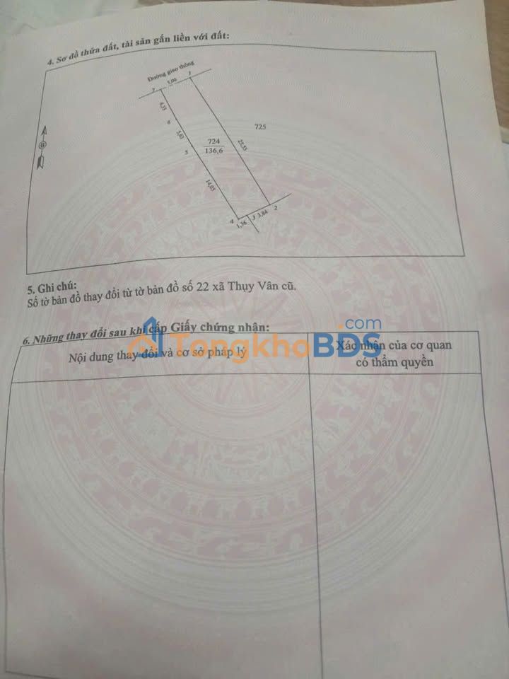 Đất nền Thụy Vân Việt Trì 137m² 1.2 tỷ - Giá tốt hiếm có