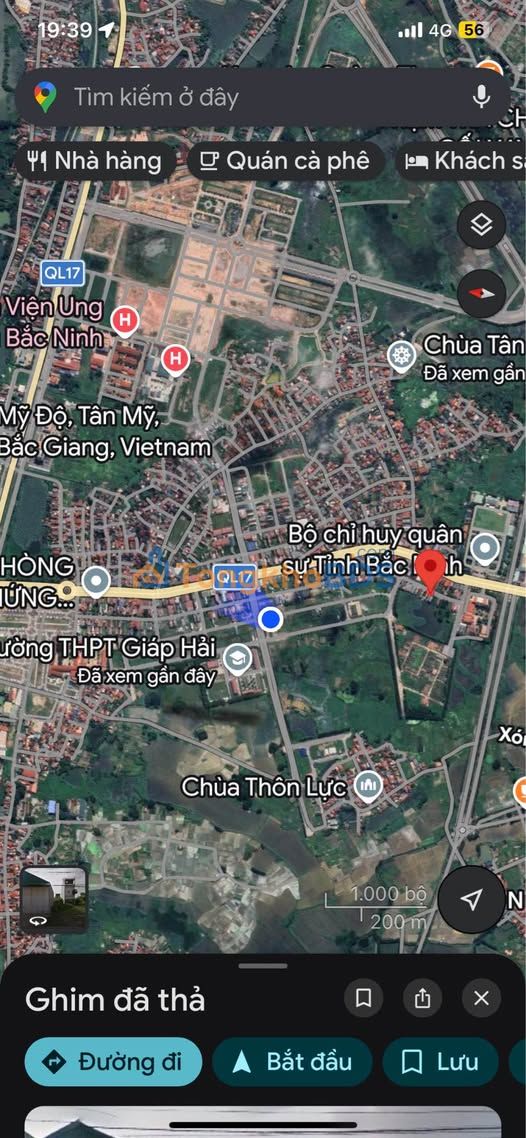 Đất nền Nguyễn Thái Học, Bắc Giang 99m² - Giá tốt nhất 3.x Tỷ