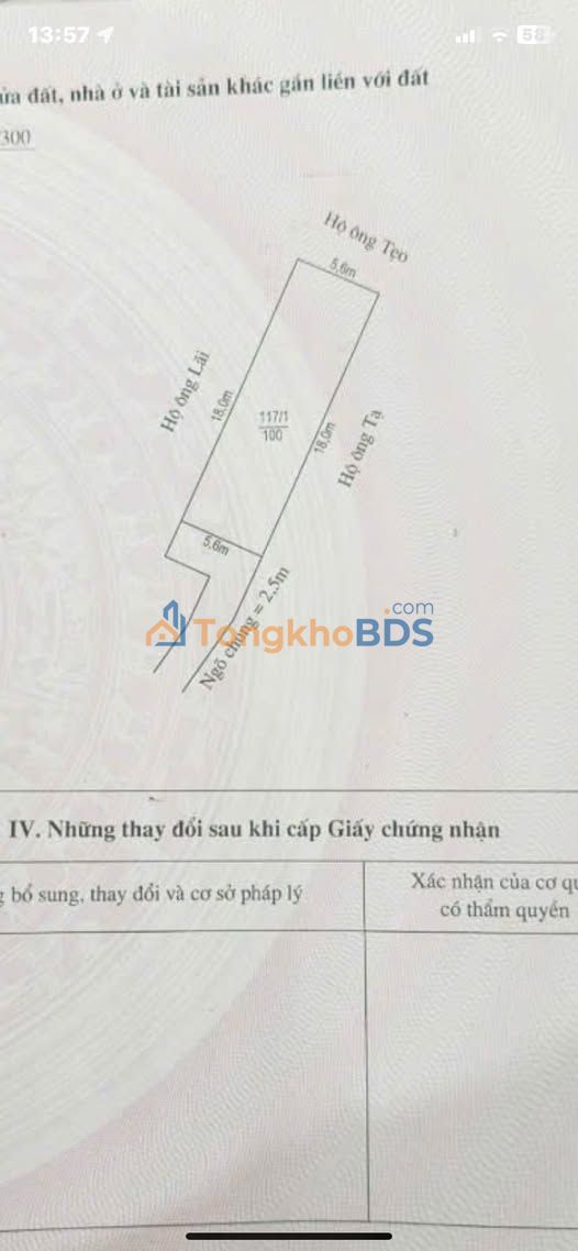 Đất nền Đồng Thái, An Dương 120m² - Sổ đỏ chính chủ