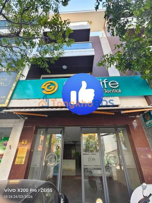 Cho Thuê Nhà 4 Tầng Mặt Tiền Thích Quảng Đức, Ninh Hòa - 4PN, Thang Máy