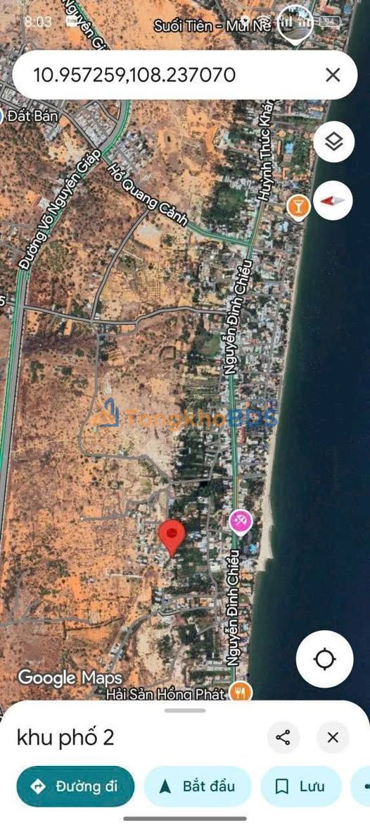Bán Đất Góc 2 Mặt Tiền 2000m² Phường Hàm Tiến, Phan Thiết - Giá Đầu Tư