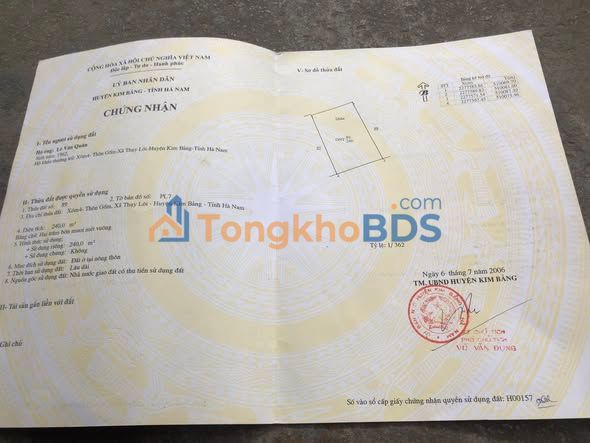 Đất nền Kim Bảng, Hà Nam 240m² mặt đường đôi T3 - Sẵn sàng kinh doanh