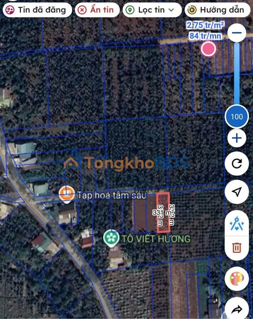 Đất nền Ea Tiêu 330m² 685 triệu - Sổ đỏ chính chủ