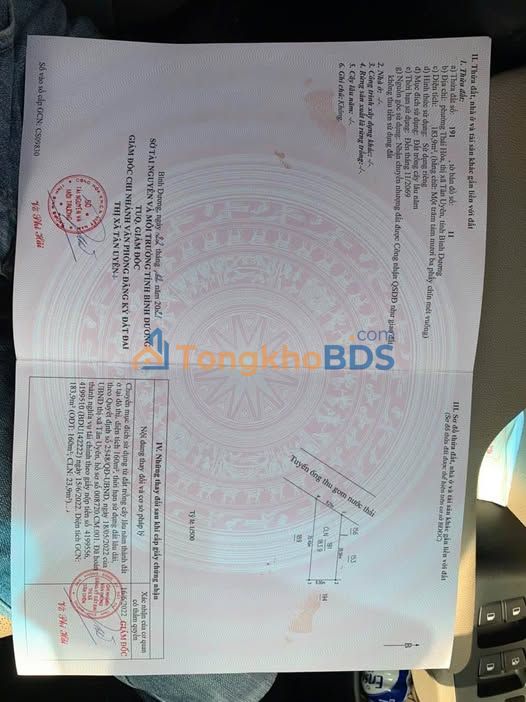 Bán Đất Vàng Tân Uyên 183m² - Gần Trường, Trạm Y Tế Thái Hòa