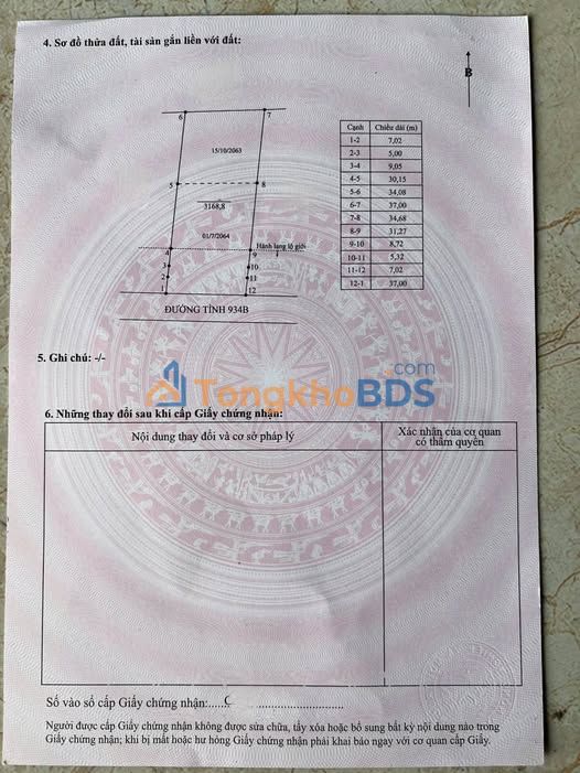 Đất nền Trần Đề Sóc Trăng 3145m²/6.66 tỷ - Sổ hồng riêng