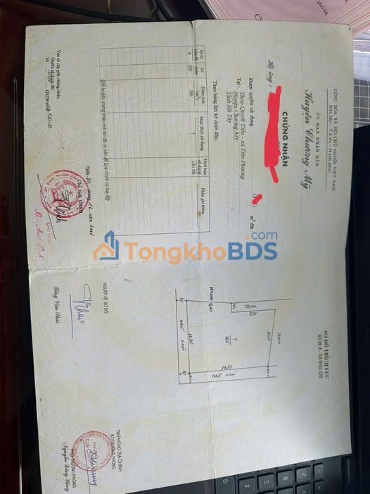 Bán đất chính chủ QL6, Chương Mỹ 165m² - Sổ đỏ sẵn sàng giao dịch