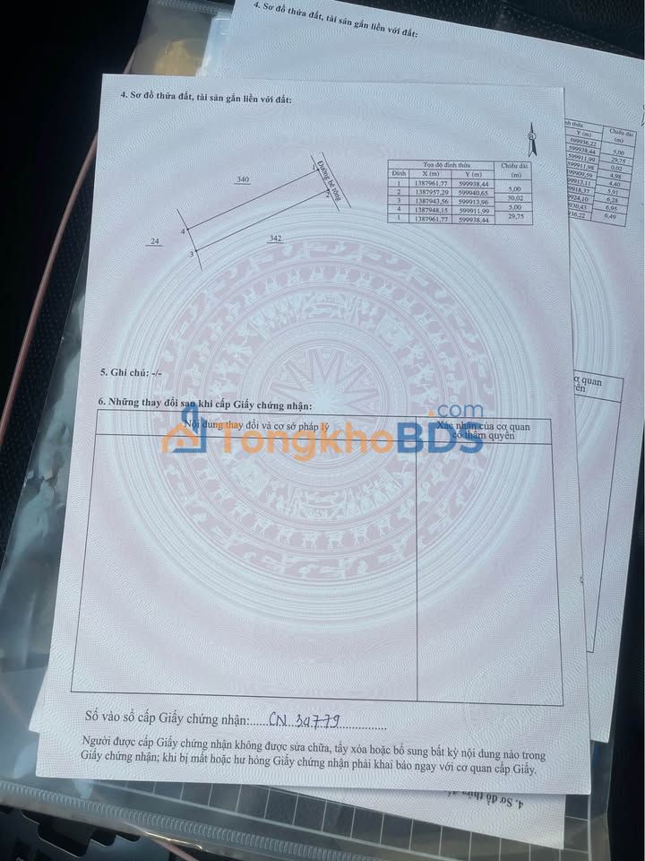 Bán Đất Ninh Hoà 309m² Full Thổ Cư - Sẵn Sổ 2 Thửa