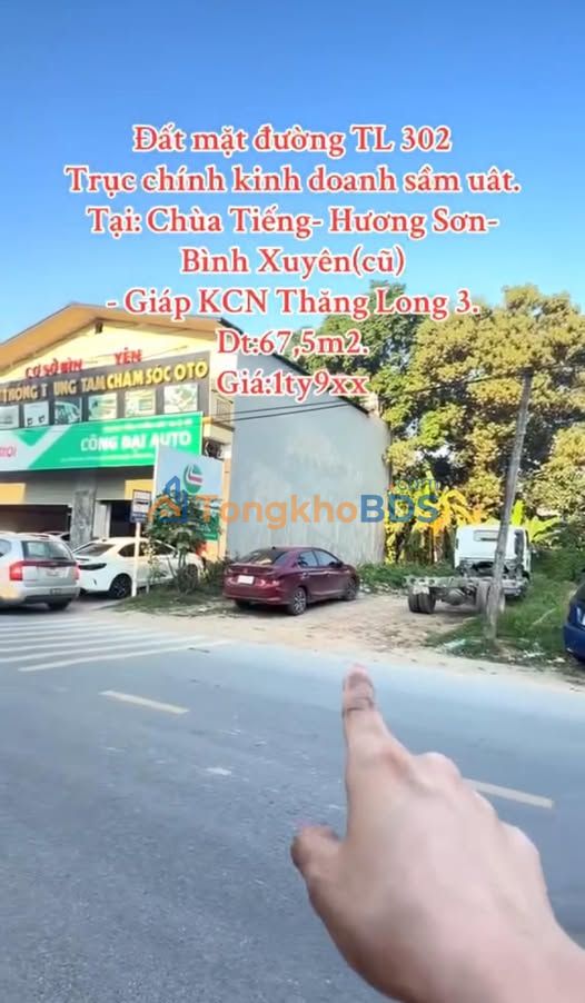 Nhà Mặt Tiền TL 302, Bình Xuyên 67.5m² - Kinh Doanh Đắc Lợi