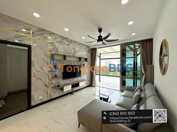 Cho thuê căn hộ 1PN sân vườn Empire City Thủ Đức - 30 Triệu