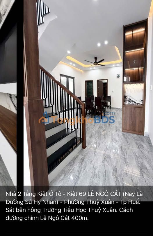 Nhà 2 tầng hẻm 69 Sử Hy Nhan 112m² giá 3 tỷ - Full công năng, sổ hồng sẵn