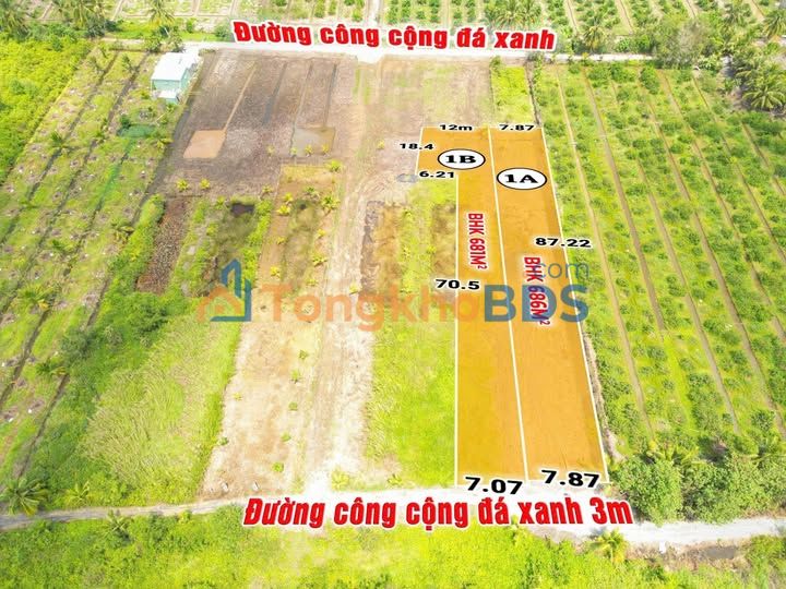 Đất Vườn Sunny Farm Bến Lức 680m² - Giá Đầu Tư 500 Triệu