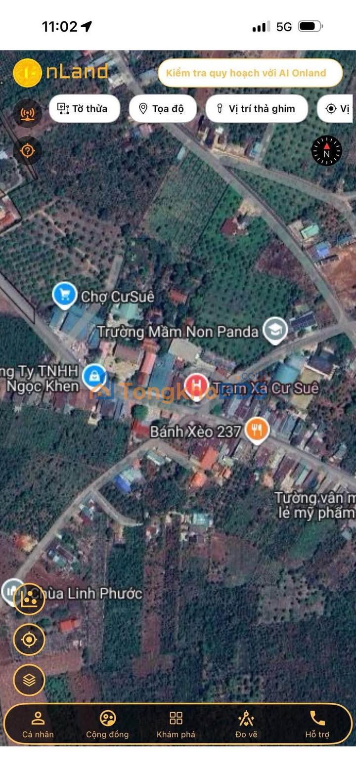 Bán Đất Vàng Xã Cư Suê, Đắk Lắk - 640m² Nở Hậu, Giá 2 Tỷ