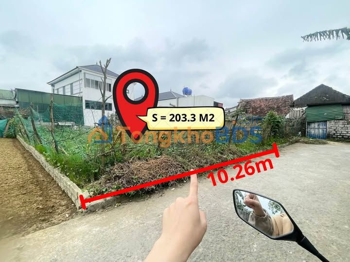 Đất nền Nghi Xá Nghi Lộc 203m² giá 1 tỷ - Sổ đỏ chính chủ, xây tự do