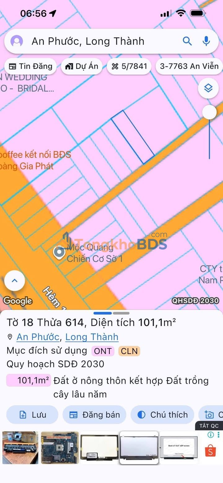 Đất nền Long Đức 100m² 1.3 tỷ - Sổ đỏ chính chủ