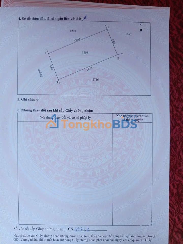 Đất thổ cư 150m² Nghi Lộc - Giá 2 tỷ, Sổ đỏ sẵn sàng