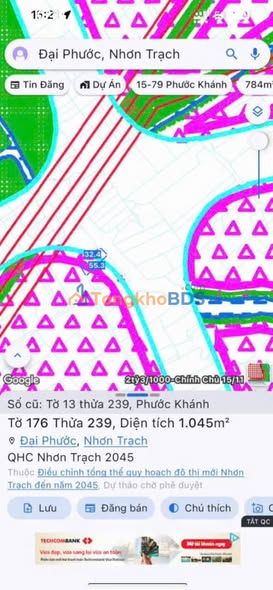 Cho thuê đất mặt tiền Phước Khánh, Nhơn Trạch - 75tr/tháng