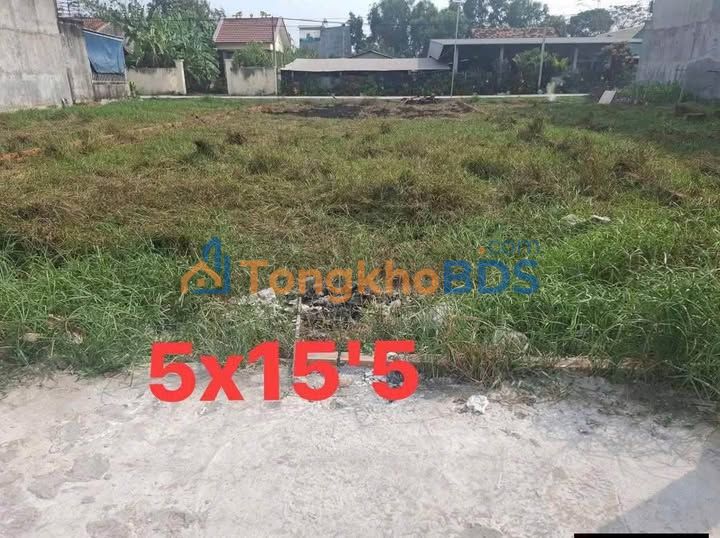 Đất thổ cư sổ hồng riêng Mỹ Hạnh Nam, Đức Hòa - 80m² giá 750 triệu