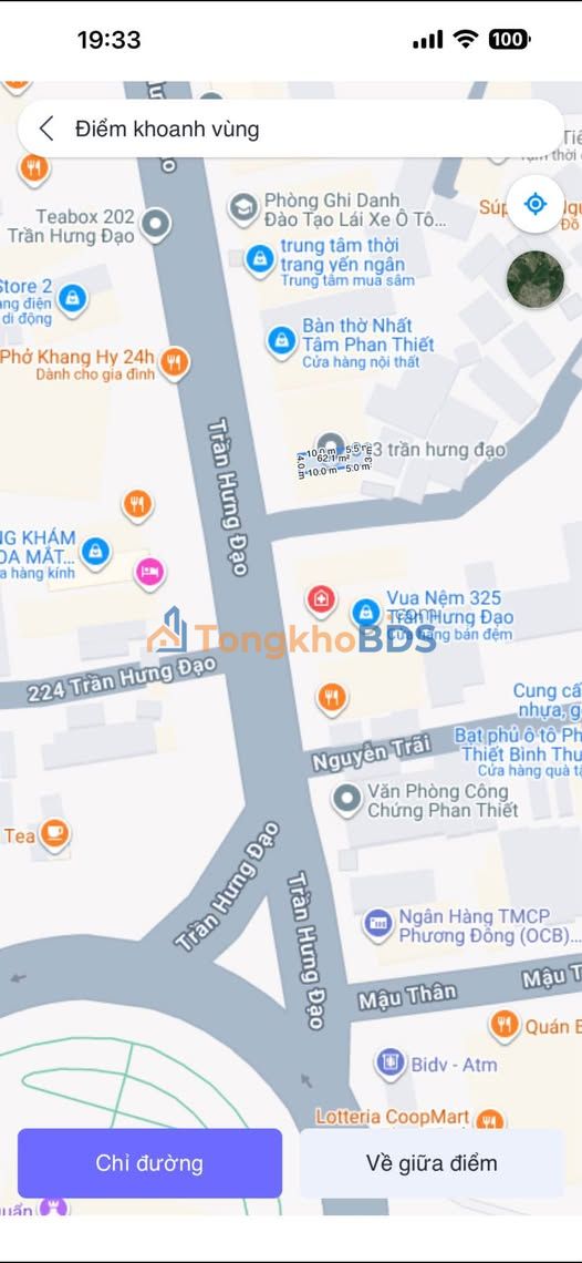 Mặt Tiền Kinh Doanh Trần Hưng Đạo, Phan Thiết 62m² - Giá 8.5 Tỷ