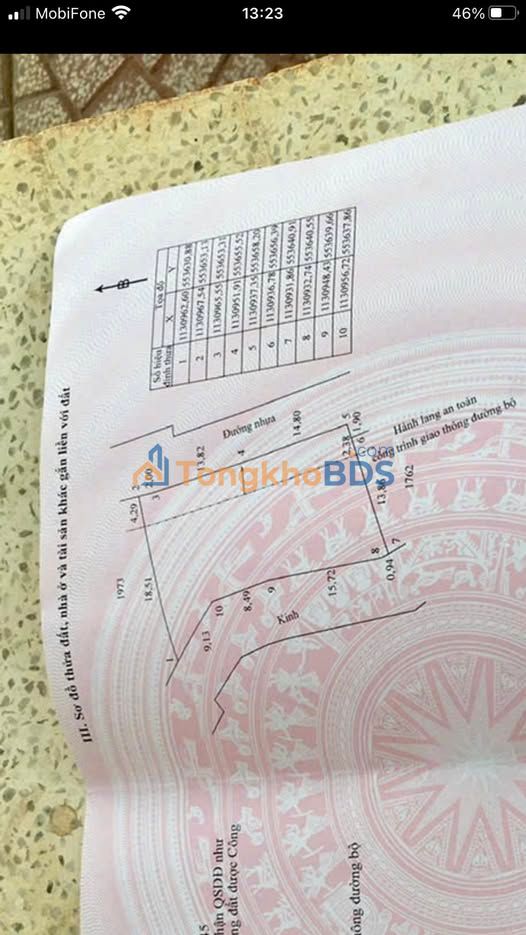 Đất Nền Vĩnh Long 552m² - Sổ Đỏ Sẵn Sàng, Gần BV Tỉnh