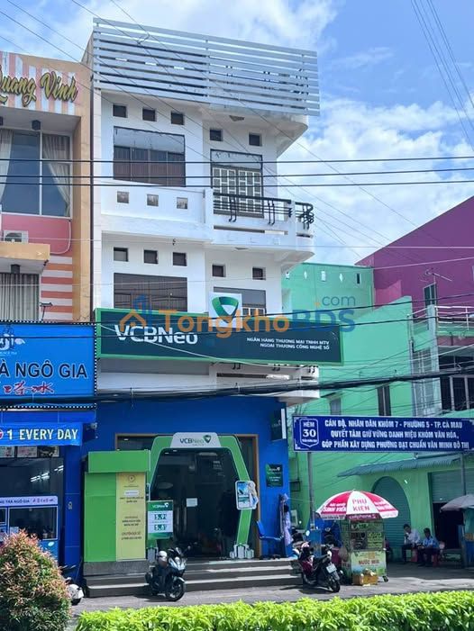 Cho thuê nhà mặt tiền Trần Hưng Đạo, Cà Mau - Vị trí đắc địa kinh doanh