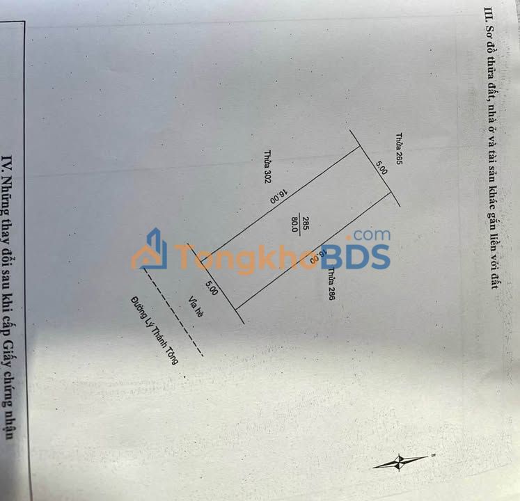 Đất mặt phố Lý Thánh Tông - Hải Dương: 80m² view sông, kinh doanh đắc địa