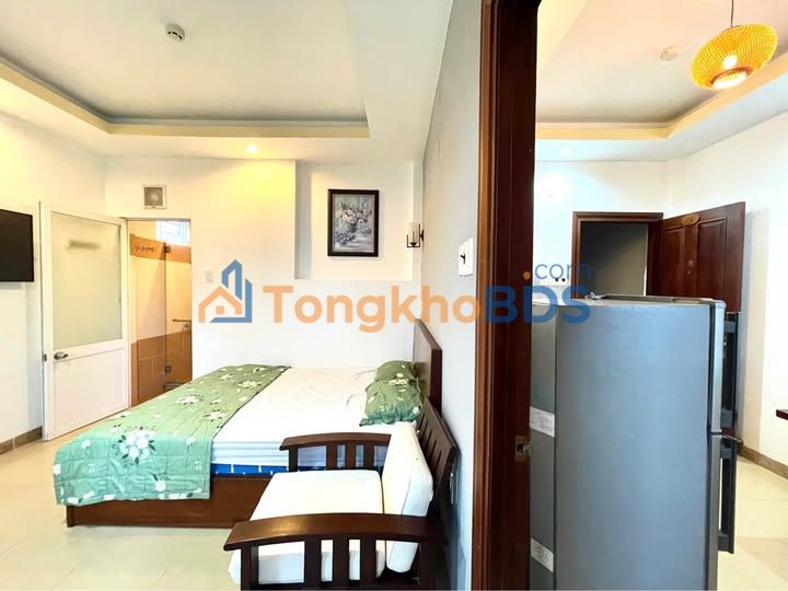 Cho thuê căn hộ Nguyễn Thiện Thuật, Nha Trang - 35m² Full nội thất, Giá 7.5 triệu