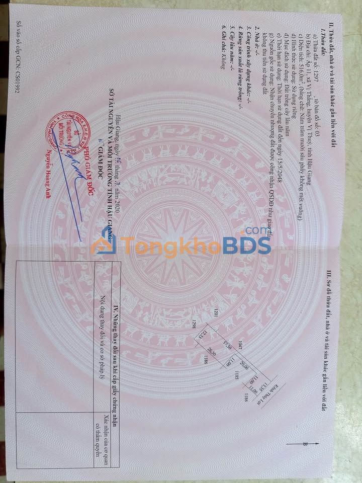 Bán Gấp Đất Vị Thanh 694m² Ngay Cầu Gốc Mít - Giá Tốt