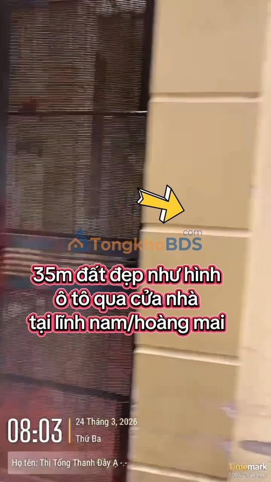 Nhà Lĩnh Nam 35m² giá thỏa thuận - Ô tô vào tận nhà