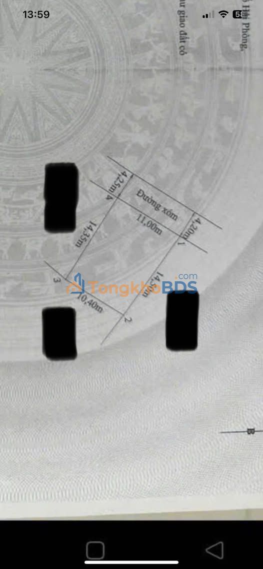 Đất Full Thổ Cư 296m² Mặt Tiền 16m - Gần KCN Vinh Quang, Hải Phòng