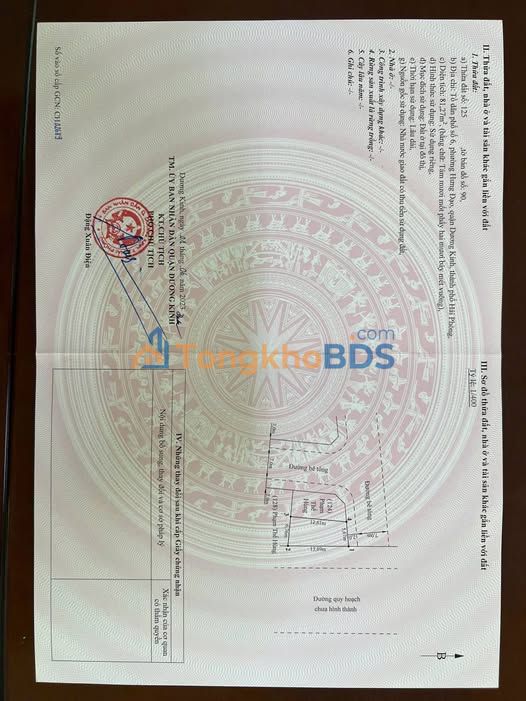 Đất Nền Lô Góc 81m² Hưng Đạo, Dương Kinh, Hải Phòng - Sổ Đỏ Sẵn Sàng