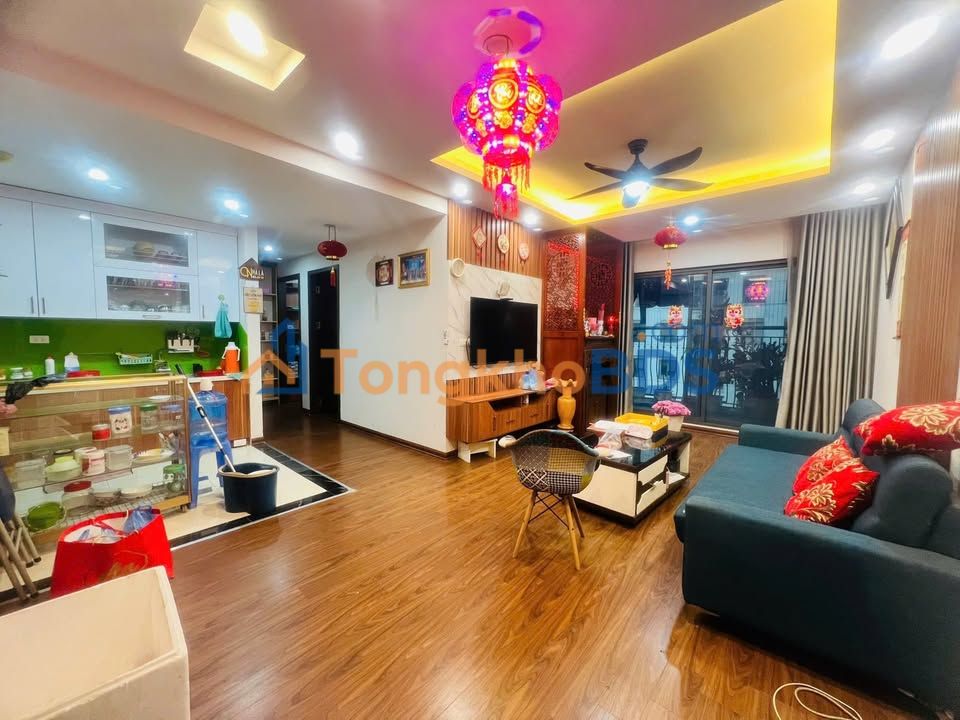 Cho thuê căn hộ Homeland Thượng Thanh 3PN, 77m2 - Full nội thất