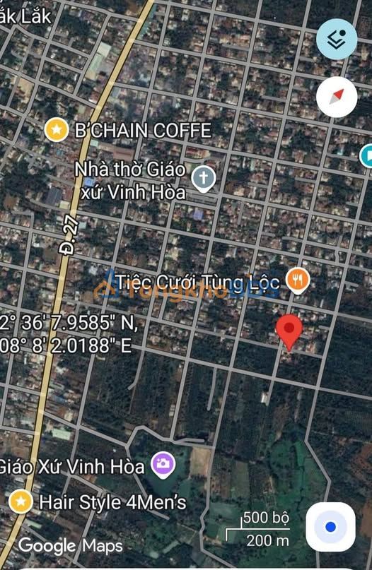 Đất Vàng Krông Pắc: 525m² Tách 3 Lô, Sổ Đỏ Thổ Cư, Giá Đầu Tư 2.7 Tỷ